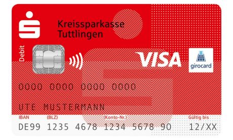 Standard Kreditkarte und SparkassenCards